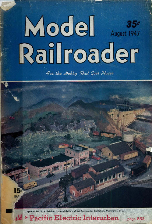 Model Railroader, August 1947