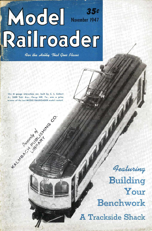 Model Railroader, November 1947