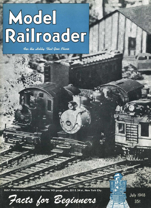 Model Railroader, July 1948
