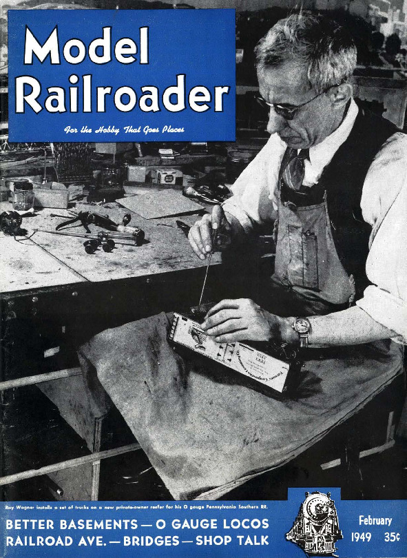 Model Railroader, February 1949