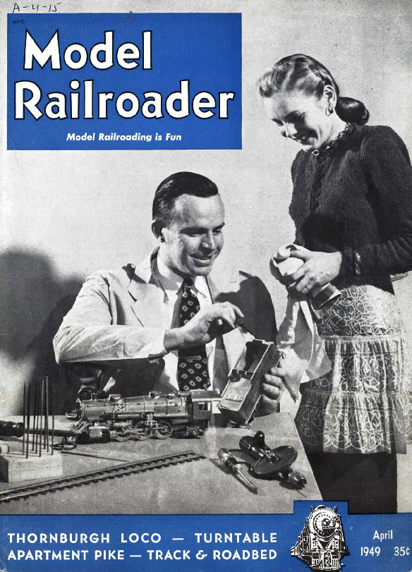 Model Railroader, April 1949