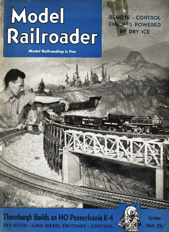 Model Railroader, October 1949