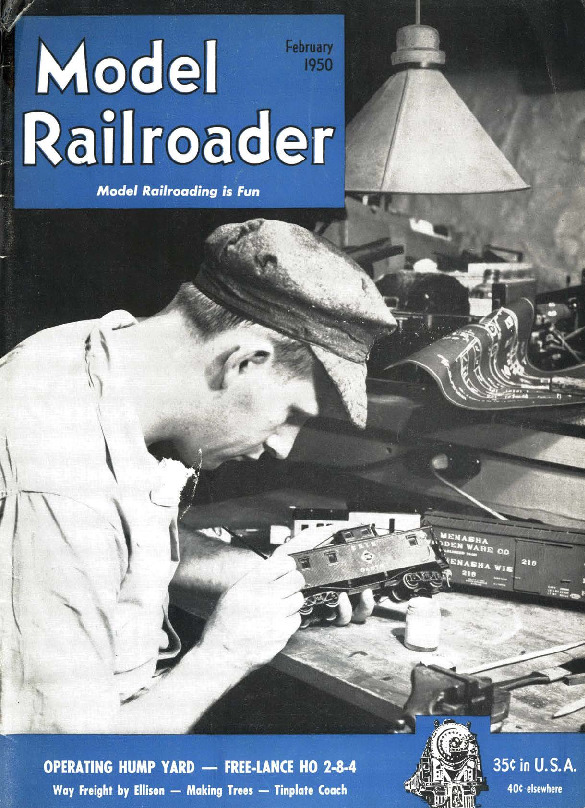 Model Railroader, February 1950
