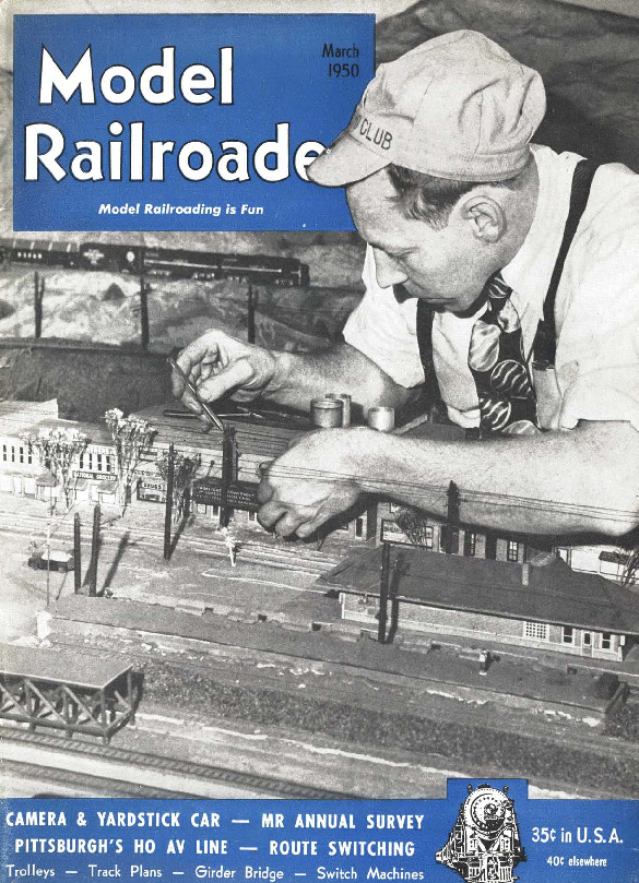 Model Railroader, March 1950