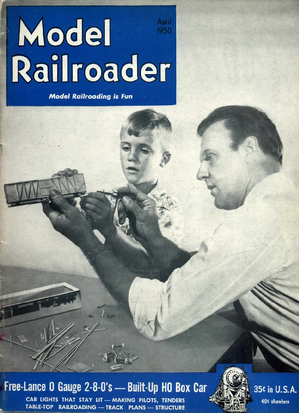 Model Railroader, April 1950