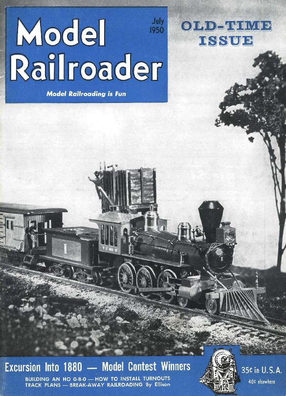 Model Railroader, July 1950