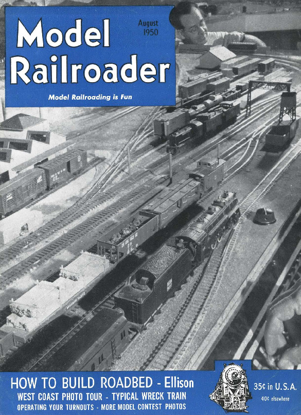 Model Railroader, August 1950