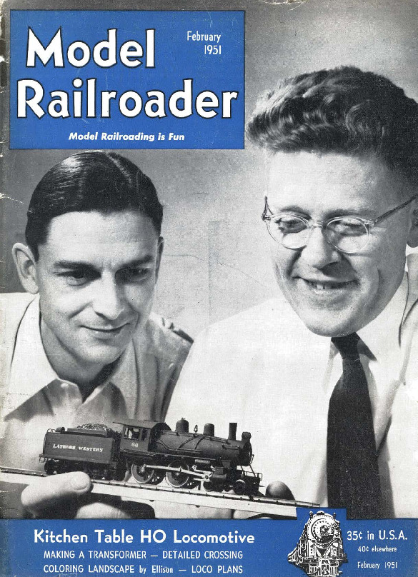 Model Railroader, February 1951