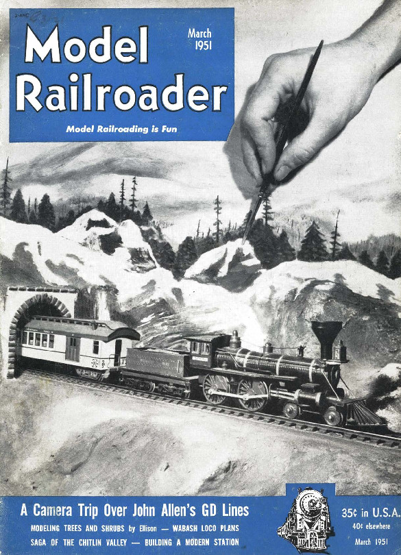 Model Railroader, March 1951