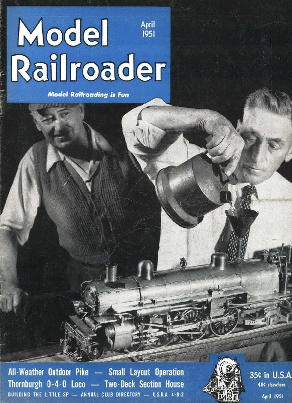Model Railroader, April 1951
