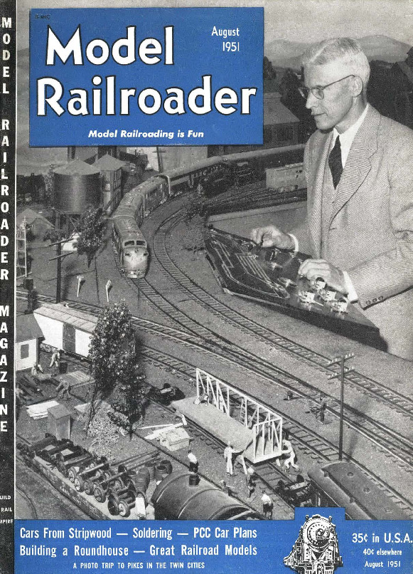 Model Railroader, August 1951