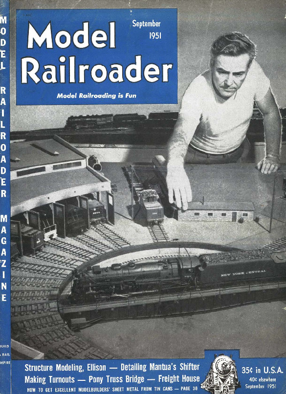 Model Railroader, September 1951