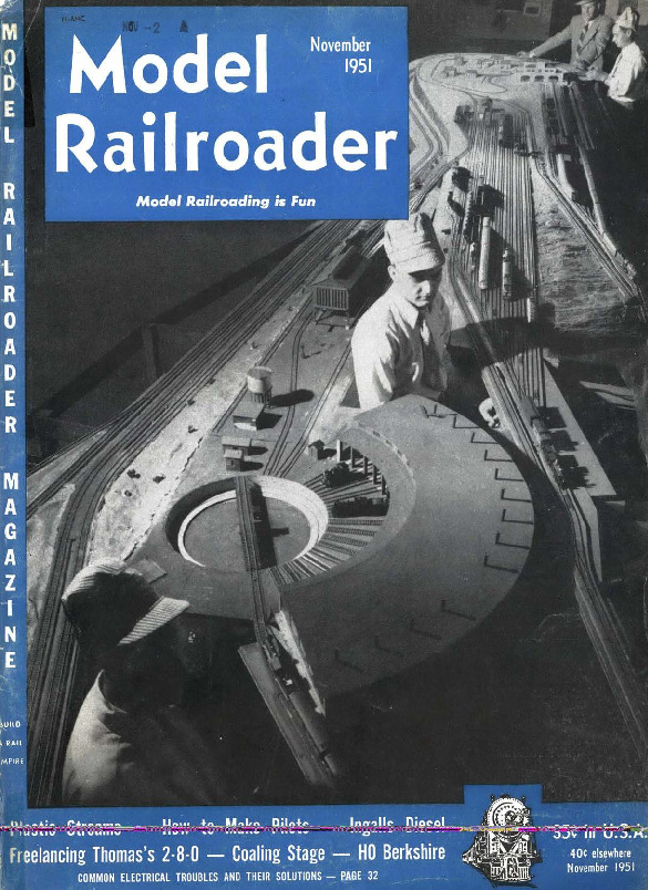 Model Railroader, November 1951