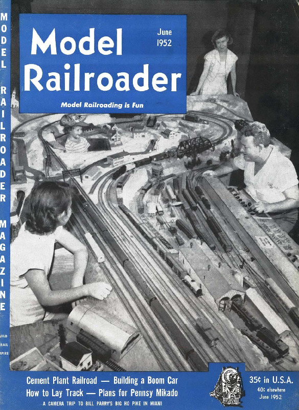Model Railroader, June 1952