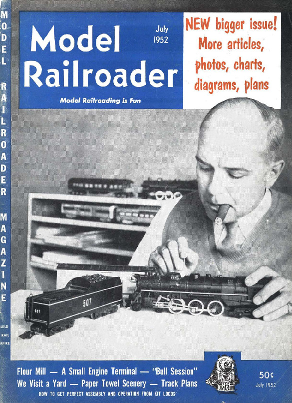 Model Railroader, July 1952