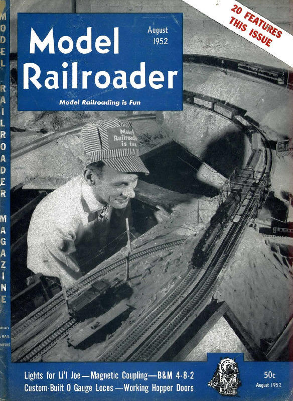 Model Railroader, August 1952