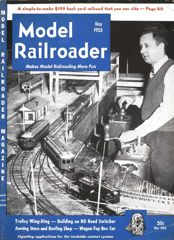 Model Railroader, May 1953