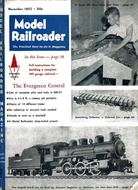Model Railroader, November 1953
