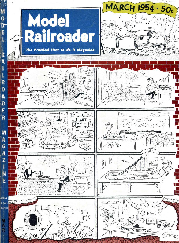Model Railroader, March 1954