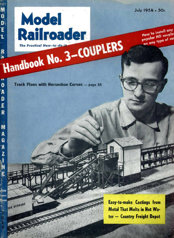 Model Railroader, July 1954
