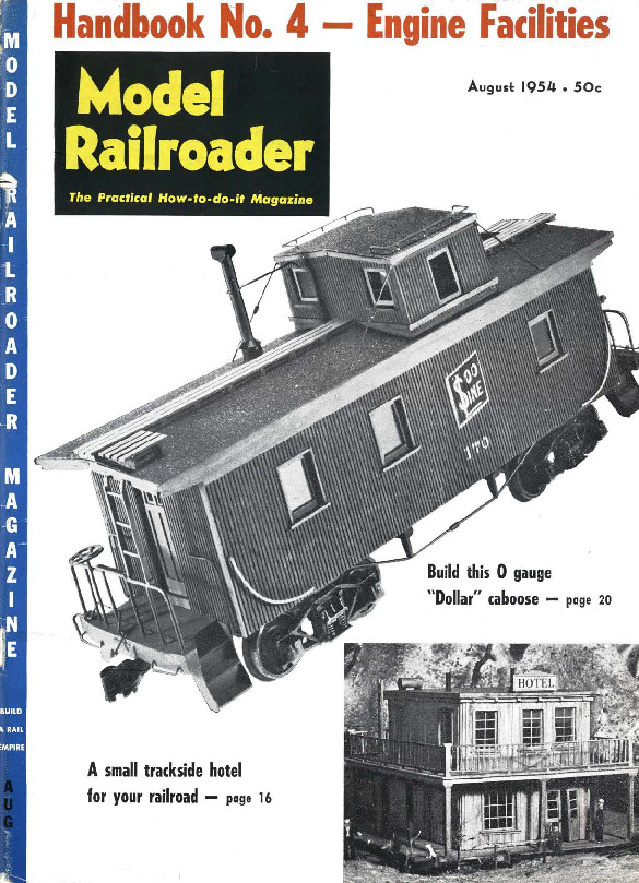 Model Railroader, August 1954