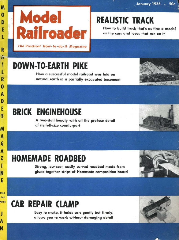 Model Railroader, January 1955