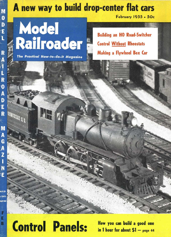 Model Railroader, February 1955