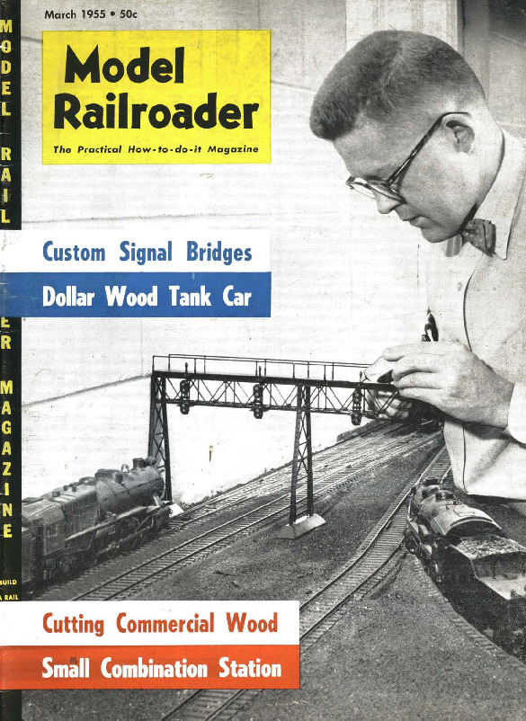 Model Railroader, March 1955