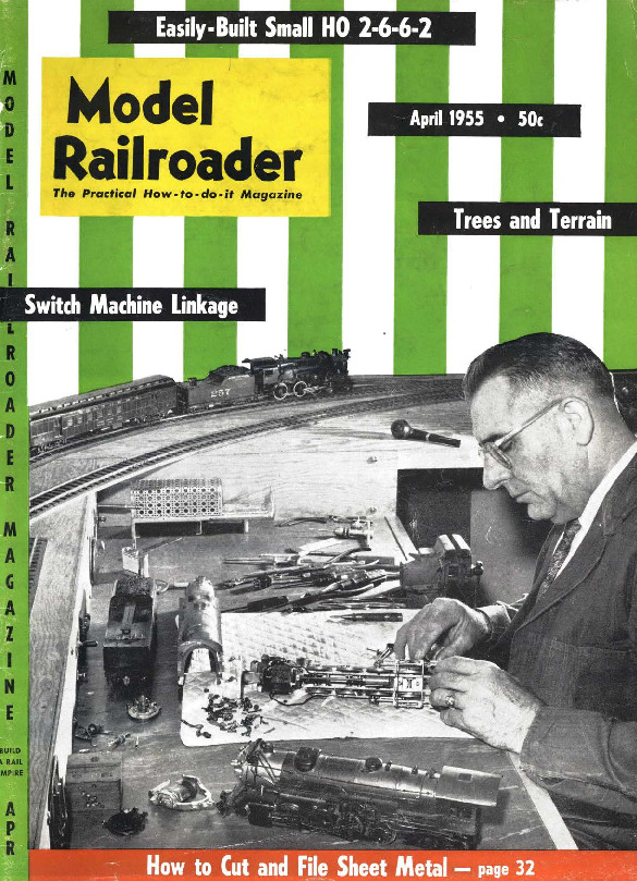 Model Railroader, April 1955