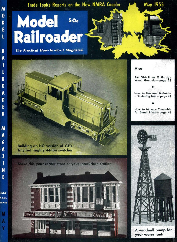 Model Railroader, May 1955
