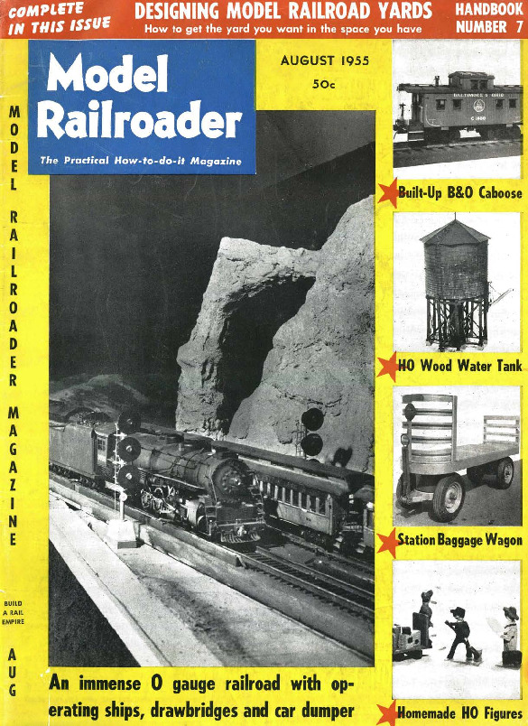 Model Railroader, August 1955