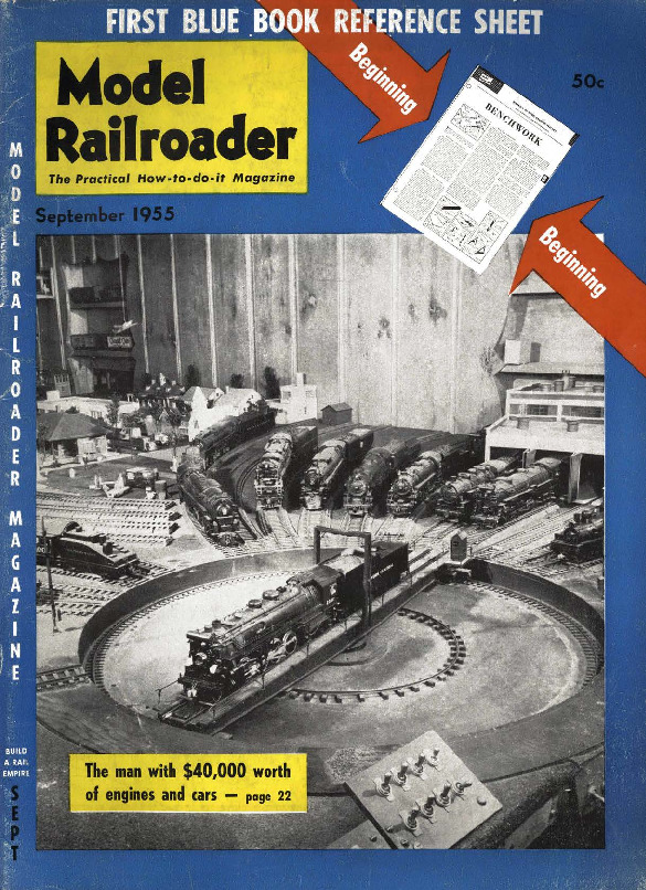 Model Railroader, September 1955