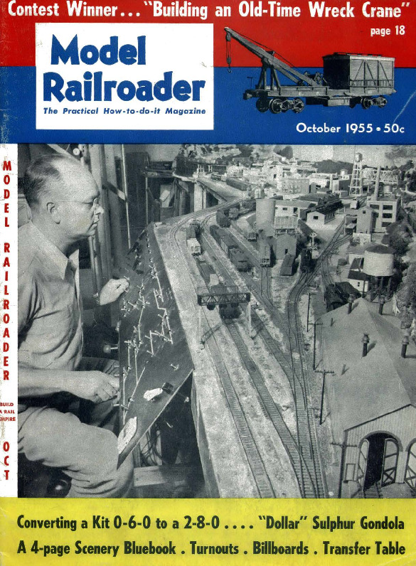 Model Railroader, October 1955