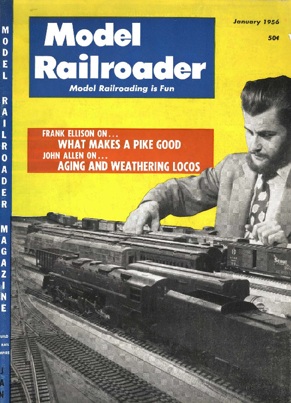 Model Railroader, January 1956