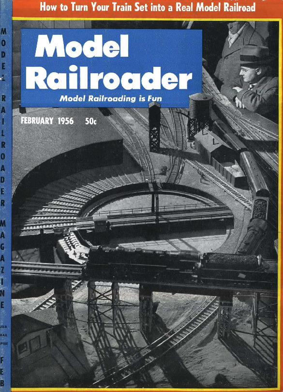 Model Railroader, February 1956