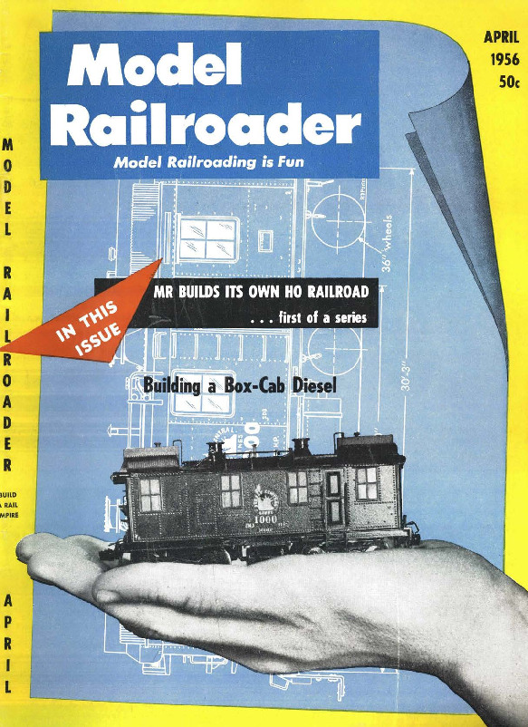 Model Railroader, April 1956