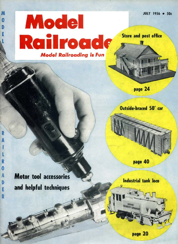 Model Railroader, July 1956