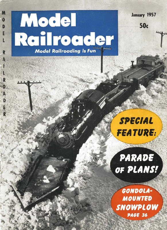 Model Railroader, January 1957