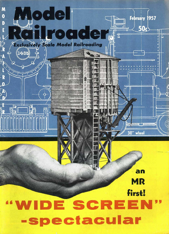 Model Railroader, February 1957