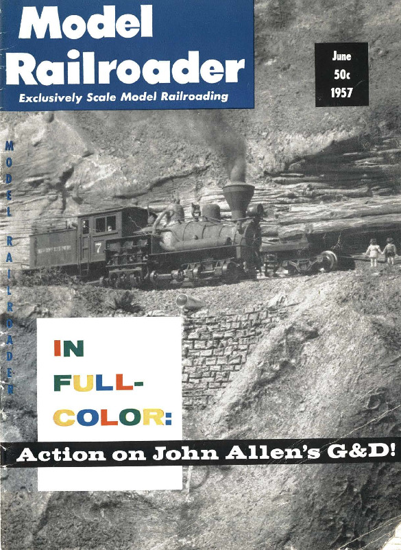 Model Railroader, June 1957