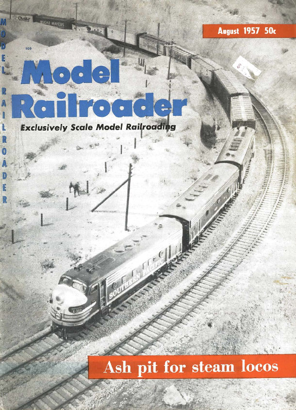 Model Railroader, August 1957