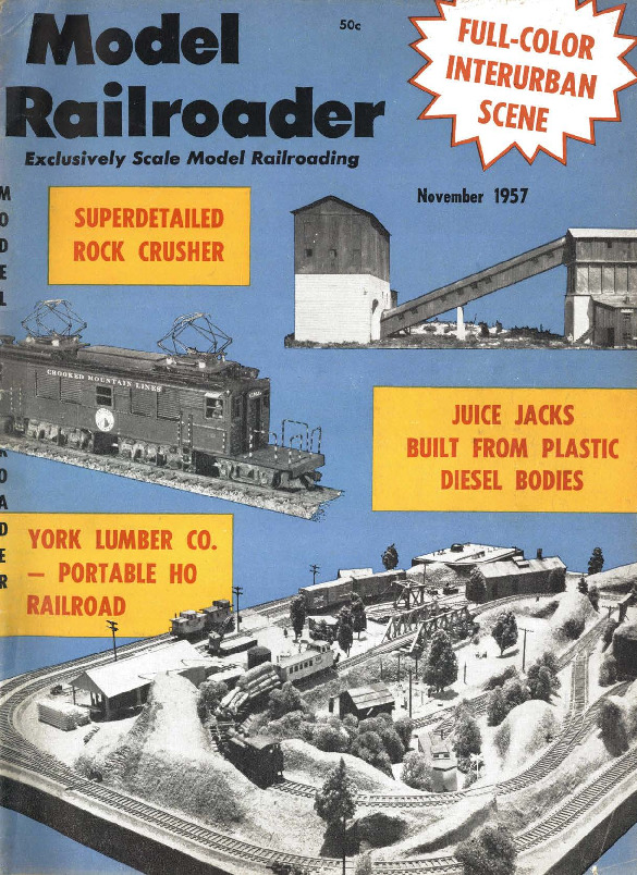 Model Railroader, November 1957