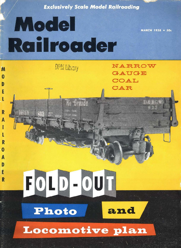 Model Railroader, March 1958