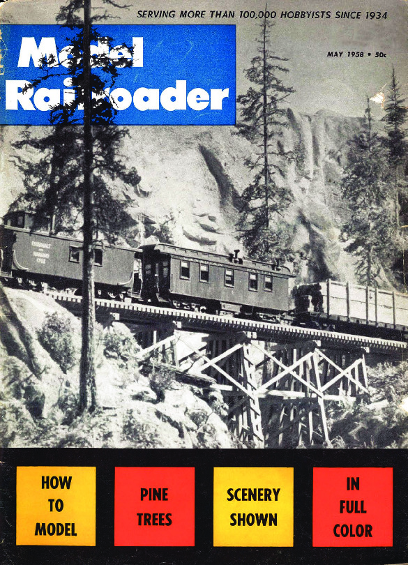Model Railroader, May 1958