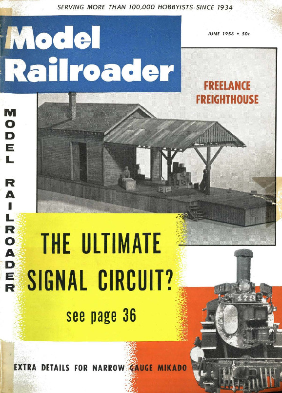 Model Railroader, June 1958