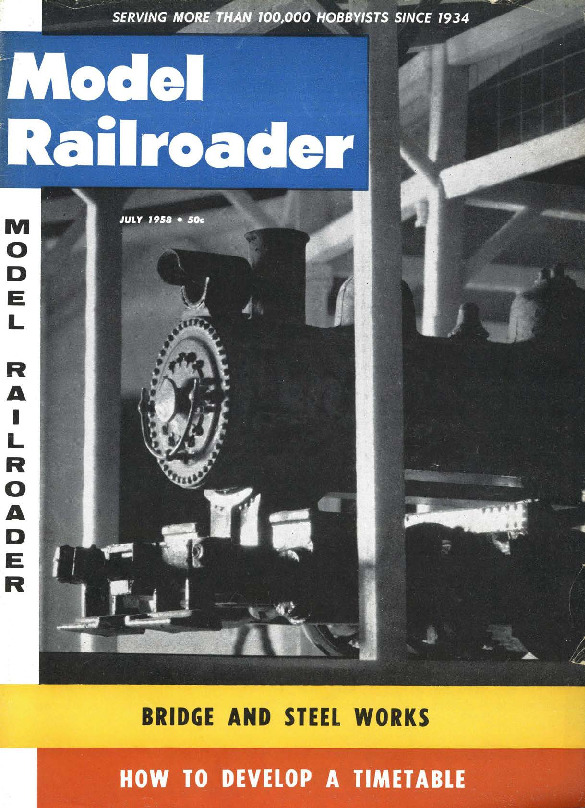 Model Railroader, July 1958