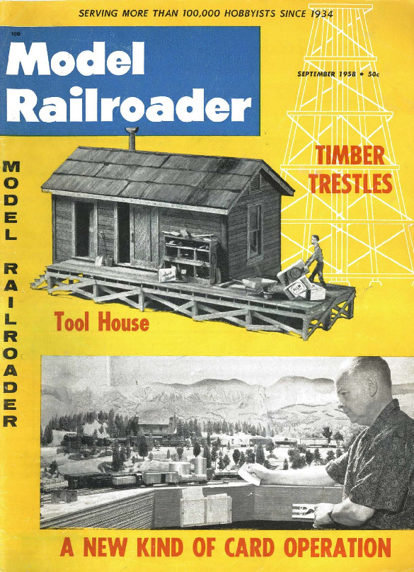 Model Railroader, September 1958