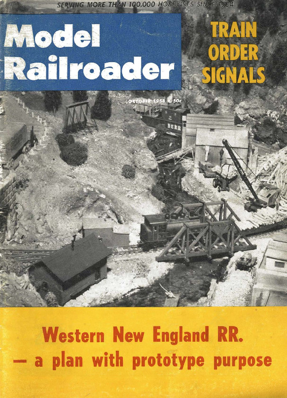 Model Railroader, October 1958