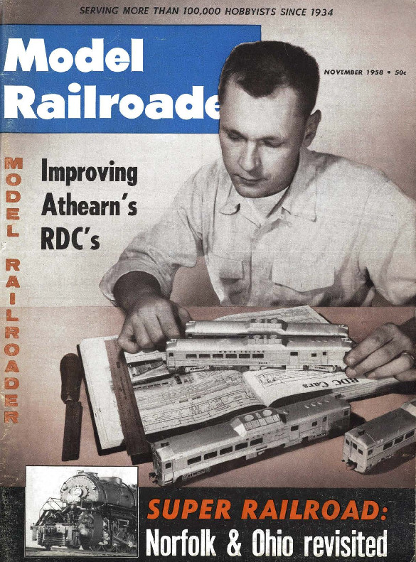 Model Railroader, November 1958