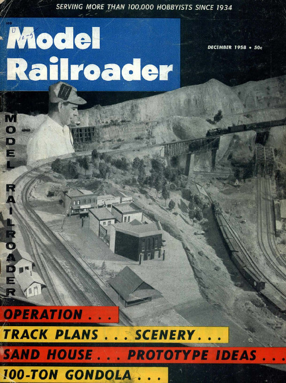 Model Railroader, December 1958